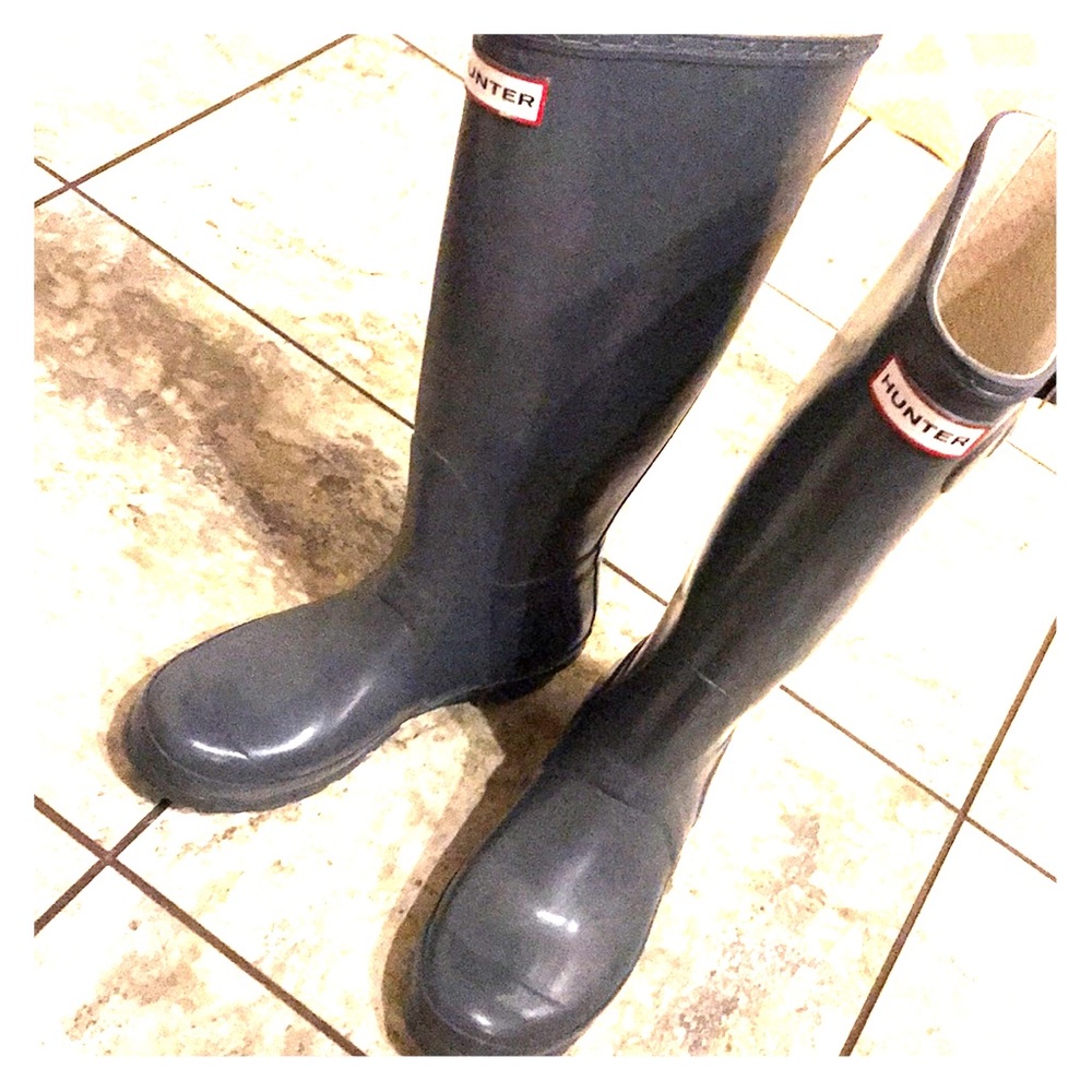 Hunter rain boots